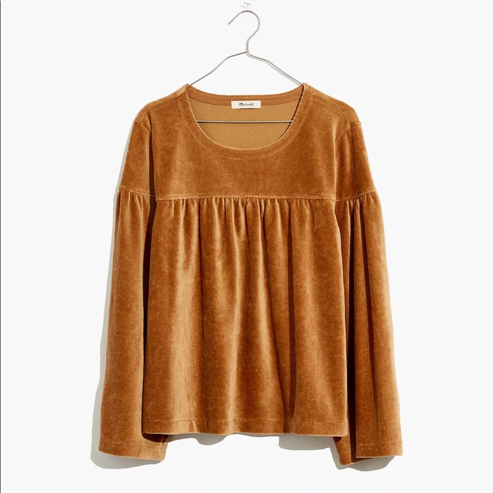 Texture & Thread Corduroy Swing Top